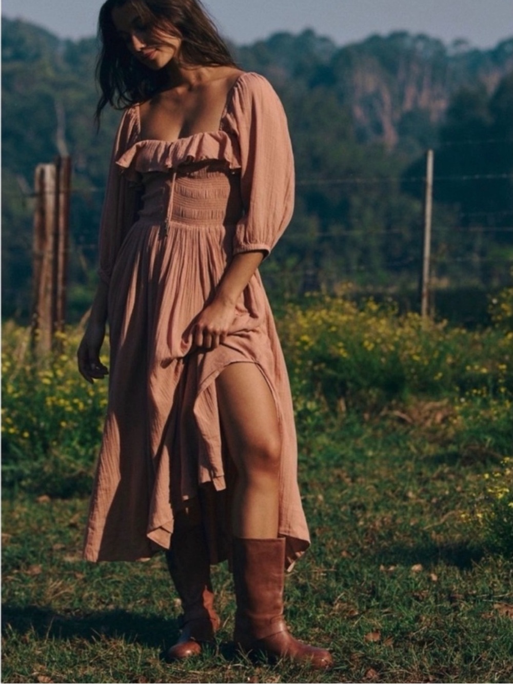 Free People Oasis Midi Dress